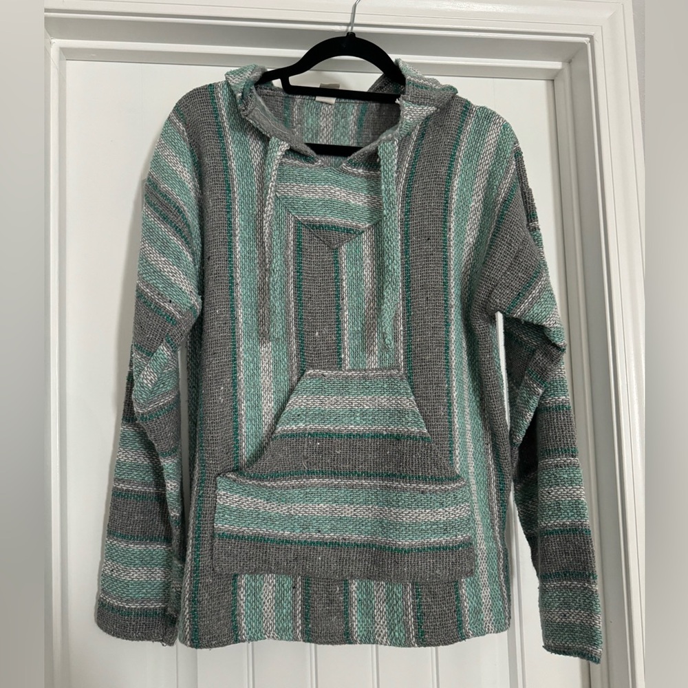 Authentic Ladies Poncho Wool Hoodie